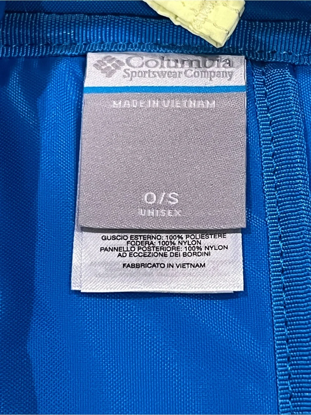 Columbia Fleece Backpack NWT
